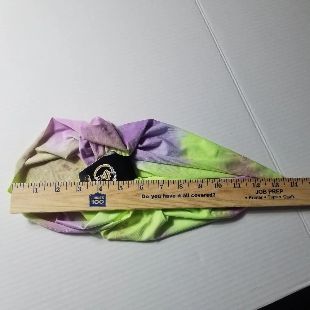 NWT QUEEN BEE TIE DYE MULTI USE SEALED BANDANA